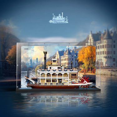 Lego 21356 River Steamboat Display Case